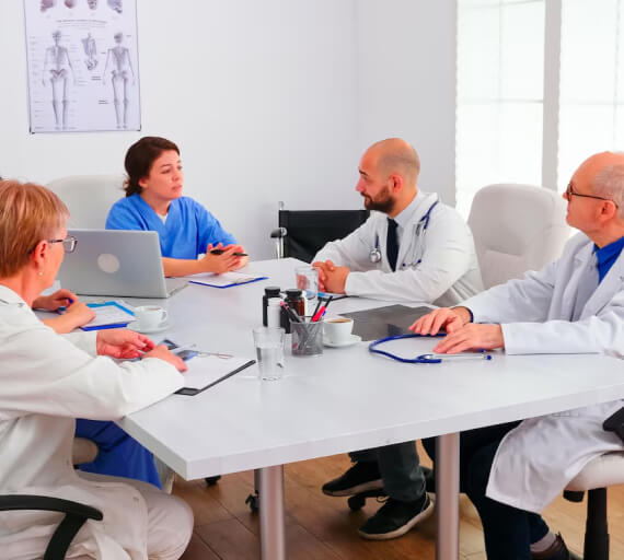 Doctors meeting